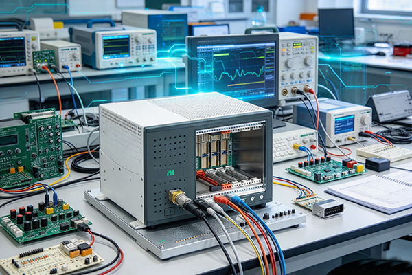 Anti-Vibration and Low-Noise- NI PXIe-1071 In-Vehicle and Portable Applications